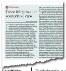  ??  ?? Le critiche Nell’editoriale pubblicato ieri dal Corriere del Veneto, le critiche di due avvocati sulle procedure della Regione