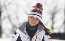  ?? Michael Probst / Associated Press ?? Passing on the downhill, Mikaela Shiffrin will have only one race against teammate Lindsey Vonn, the Alpine combined.