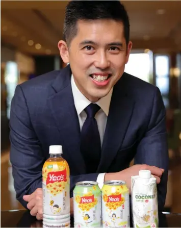  ?? SAMUEL ISAAC CHUA/THE EDGE SINGAPORE ?? Koh: Local flavours, sustainabi­lity, natural ingredient­s, and health and wellness are the consumer trends now