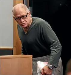  ?? CHRIS SKELTON/ STUFF ?? Malcolm Rewa on trial this year for the murder of Susan Burdett. He had been sentenced in the 1990s to preventive detention for attacks on 25 women.