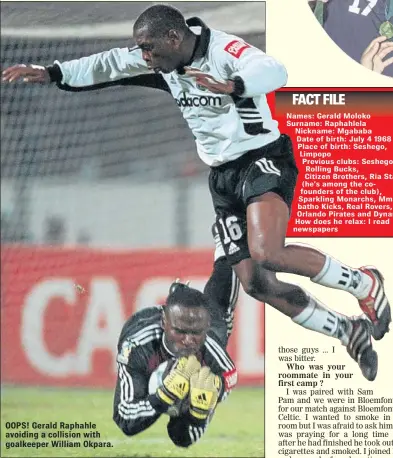 How football almost lost a defensive ace | Sowetan | PressReade­r