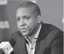  ?? NATHAN DENETTE/THE CANADIAN PRESS ?? Expect general manager Masai Ujiri to fully implement his vision for the Toronto Raptors this summer.