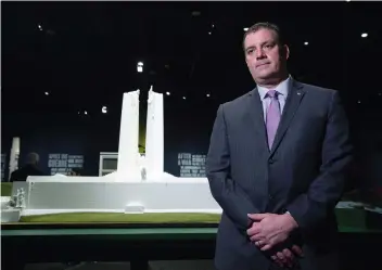  ?? ADRIAN WyLD/THE CANADIAN PRESS ?? “Think about Vimy,” says military historian Tim Cook. “There were 25,000 Canadians there last year for the 100th anniversar­y. This year, there was almost no coverage for the 101st.”