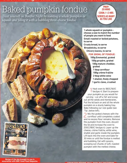  ??  ?? Recipe of the day brought to you in associatio­n with BBC Good Food Magazine.
MONDAY’S RECIPE: FULL ENGLISH CRUMPETS