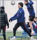  ??  ?? João Félix, en el entrenamie­nto.