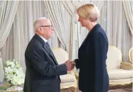  ??  ?? Le président de la République Béji Caïd Essebsi et la ministre de la Défense italienne Roberta Pinotti