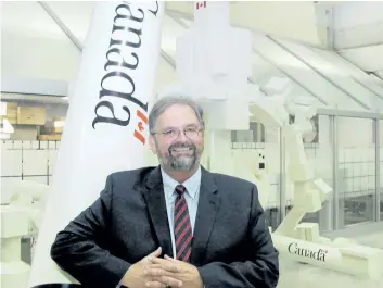  ?? THE CANADIAN PRESS FILES ?? Gilles Leclerc, the director-general of space exploratio­n at the Canadian Space Agency, is shown in Longueuil, Que., in August.