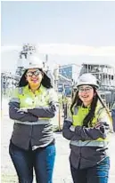  ?? GENTILEZA HOLCIM ?? INSERCIÓN. El programa busca insertar a las mujeres en la construcci­ón.