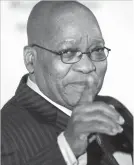  ??  ?? Jacob Zuma