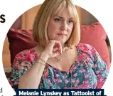  ?? ?? Melanie Lynskey as Tattooist of Auschwitz author Heather Morris