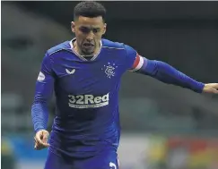  ??  ?? Done deal:
James Tavernier has extended his stay at Ibrox