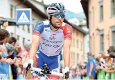  ??  ?? Ricoverato Thibaut Pinot, 27 anni, francese: puntava al podio, invece ha chiuso il Giro in ospedale per la febbre (Lapresse)