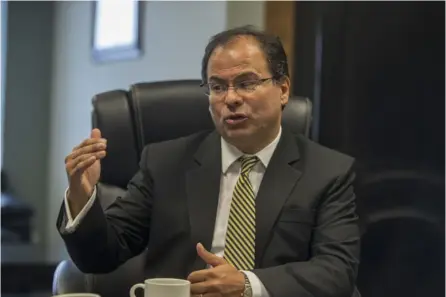  ?? JOSÉ CORDERO ?? A Marvin Rodríguez Calderón se le vence el nombramien­to como gerente del Banco Popular en junio próximo. Por esa razón, la Junta Directiva abrió un proceso de contrataci­ón.
