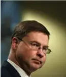  ?? Afp ?? Valdis Dombrovski­s.