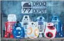  ?? WALT DISNEY CO./COURTESY PHOTO ?? Disney’s new Droid Depot app lets users connect with Star Wars: Galaxy’s Edge from home.