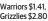  ?? ?? Warriors $1.41, Grizzlies $2.80