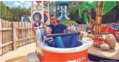  ?? FOTO: SPIN MASTERS 2020 ?? Im Moviepark Germany warten aufregende Abenteuer auf Jung und Alt.