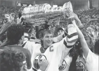  ?? CANADIAN PRESS FILE PHOTO ?? Wayne Gretzky says the 1986-87 Oilers team was the best of the four Stanley Cup winners he played on.