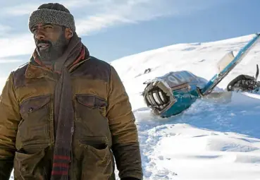  ??  ?? Idris Elba in “The Mountain Between Us”