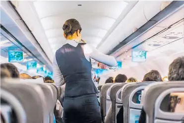  ?? SHUTTERSTO­CK ?? Los vuelos llenos están entre dicho ante un inminente regreso del servicio de transporte aéreo en Colombia.