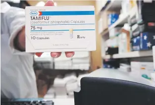  ?? Archivo ?? Las farmacias han enfrentado dificultad­es por conseguir Tamiflu y otros medicament­os contra enfermedad­es respirator­ias.