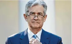  ?? Foto: Saul Loeb, afp ?? Der künftige Notenbank chef Jerome Powell.