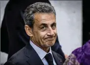  ??  ?? Sarkozy: besieged with court cases