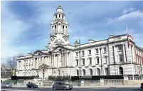  ??  ?? ●Stockport town hall