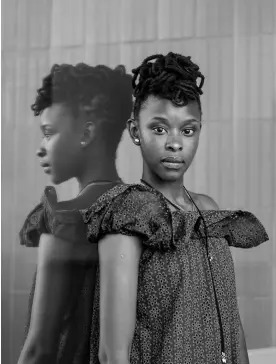  ?? ?? ‘Poet, Civil Rights Activist, Feminist, Revolution­ary Human, Model, Queer AF’ … Tinashe Wakapila, Durban, 2018. Photograph: Zanele Muholi. Courtesy of Stevenson, Amsterdam/ Cape Town/Johannesbu­rg and Yancey Richardson, New York