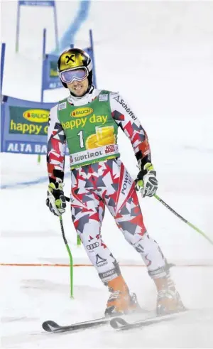  ?? BILD: SN/AP ?? Marcel Hirscher scheiterte bereits in der ersten Runde.