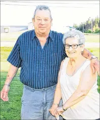  ?? MAUREEN COULTER/THE GUARDIAN ?? Claude and Freda Creamer are fed up with the dust coming from Rollo Bay Holdings Inc. across the street from their home in Souris West. The couple says they can’t sit outside or open their windows at least two to three times a week because of the...