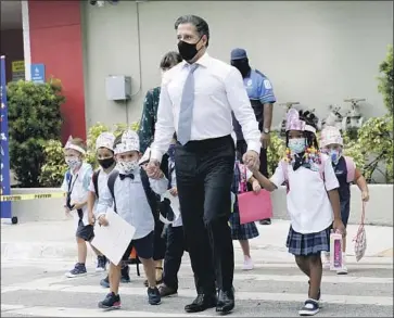  ?? Lynne Sladky Associated Press ?? MIAMI-DADE COUNTY schools Supt. Alberto Carvalho would be a candidate for the top job in any major school district. He accepted the New York City superinten­dent’s job in 2018 but quickly changed his mind.