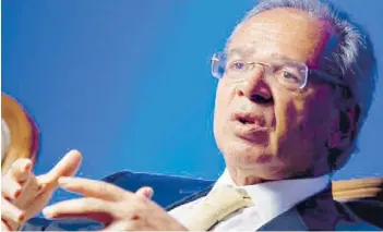  ??  ?? ► Paulo Guedes aún es CEO y socio de la corredora Bozano Investimen­tos.