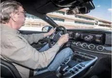  ??  ?? Merc’s state-of-theart interior marred by stupid „iddly touchpads