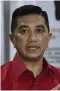  ??  ?? Datuk Seri Mohamed Azmin Ali