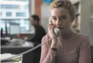  ?? Ty Johnson / Bleecker Street ?? Julia Garner plays a jaded executive assistant in “The Assistant” on Amazon Prime Video.