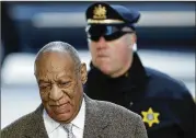  ?? MATT SLOCUM / AP ?? Jury selection in the retrial of actor and comedian Bill Cosby, 80, on sexual assault charges is scheduled to begin March 29 in Norristown, Pa.