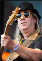  ?? MICKEY BERNAL — GETTY IMAGES ?? Brian Ritchie of Violent Femmes performs onstage at the Pilgrimage Music & Cultural Festival in September 2016 in Franklin, Tenn.