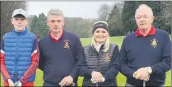  ?? ?? Drive-in 2022: Clement Motherway, Kieran Dennehy, Mairead Perry and Kieran Casey.