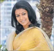  ?? PHOTO: ANNECHRIST­INE POUJOULAT/ AFP ?? Nandita Das is working on her ambitious project, a biopic on Manto