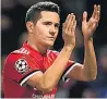  ??  ?? DENIAL Ander Herrera