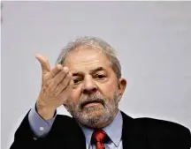  ?? Ueslei Marcelino - 24.abr.2017/Reuters ?? O ex-presidente Luiz Inácio Lula da Silva, réu na Lava Jato