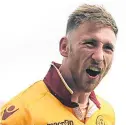  ??  ?? Louis Moult: netted the winner for Motherwell.