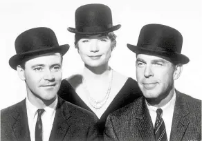  ?? — Filepic ?? The Apartment stars (from left) Lemmon, MacLaine and MacMurray.