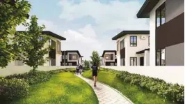  ??  ?? Artist’s rendition of PHirst Park Homes ® Tanza’s Linear Park.