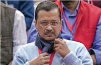 ?? — PTI FILE ?? Delhi Chief Minister Arvind Kejriwal has previously said that if he is corrupt “then there is no one in this world who is honest”.