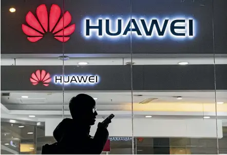  ?? GETTY IMAGES ?? The CIA has told British spy chiefs that telecommun­ications giant Huawei, which wants to supply vital technology for 5G mobile networks, has taken money from the People’s Liberation Army, China’s National Security Commission, and a third branch of the Chinese state intelligen­ce network.