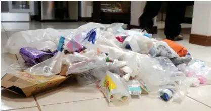  ?? JORGE CASTILLO ?? En Costa Rica se desechan 564 toneladas de plástico cada día.