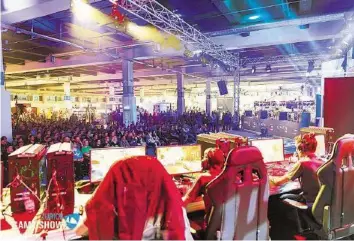  ??  ?? Zurich Game Show: E-Sport darf an der grössten Game- und Spielmesse der Schweiz nicht fehlen.