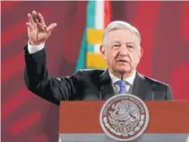  ?? ?? López Obrador es un defensor de Castillo.